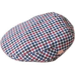 Checkered Summer Flat Cap