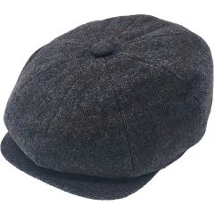 Patterned Newsboy Cap