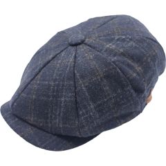 Classic checked Newsboy Cap